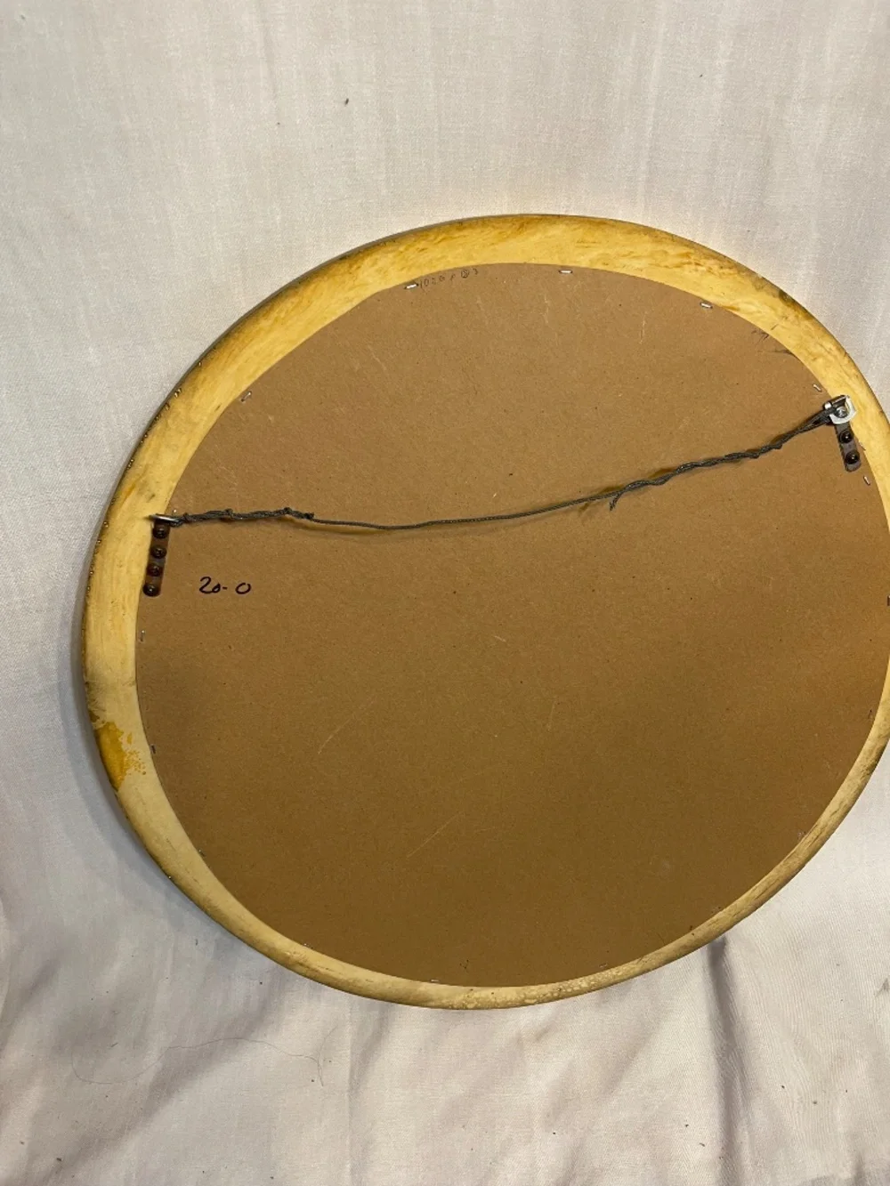 Gold Antique Mirror Fish Lense View Boat Yacht Pirate Ship 13 Colonial States